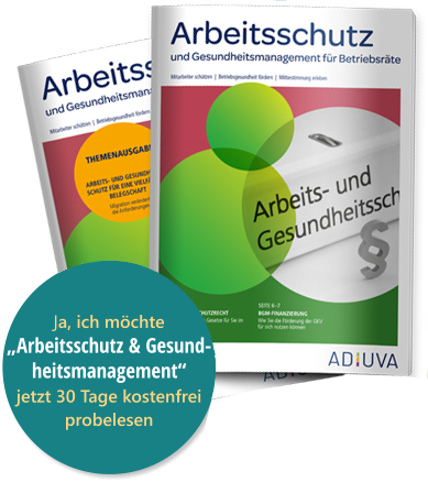 Arbeitsschutz & Gesundheitsmanagement für Betriebsräte