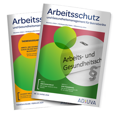 Arbeitsschutz & Gesundheitsmanagement für Betriebsräte